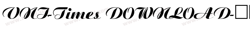 VNI-Times DOWNLOAD字体转换